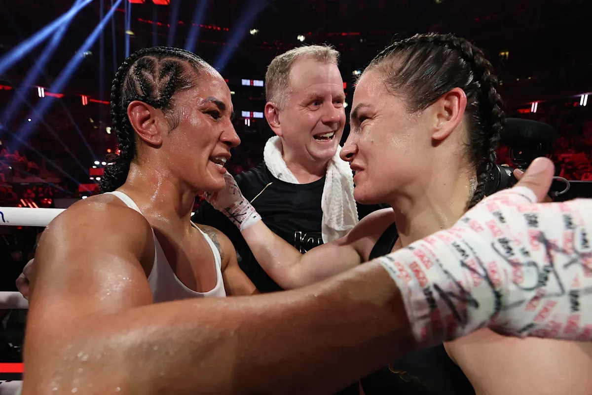 Katie Taylor Kalahkan Amanda Serrano Lagi untuk Pertahankan Gelar Tak Terbantahkan, Sapu Bersih Trilogi 3-0 di Puncak Pertandingan Bersejarah